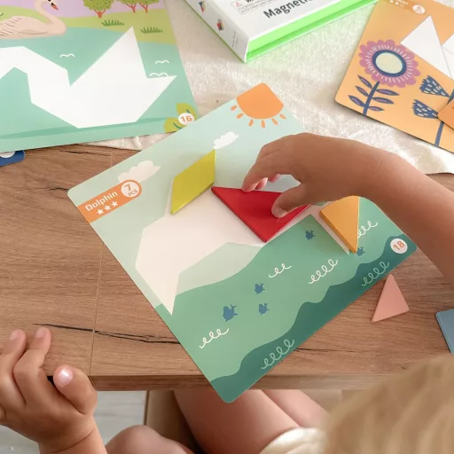 Tooky Toy tangram készlet 