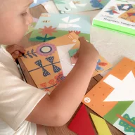 Tooky Toy tangram készlet 