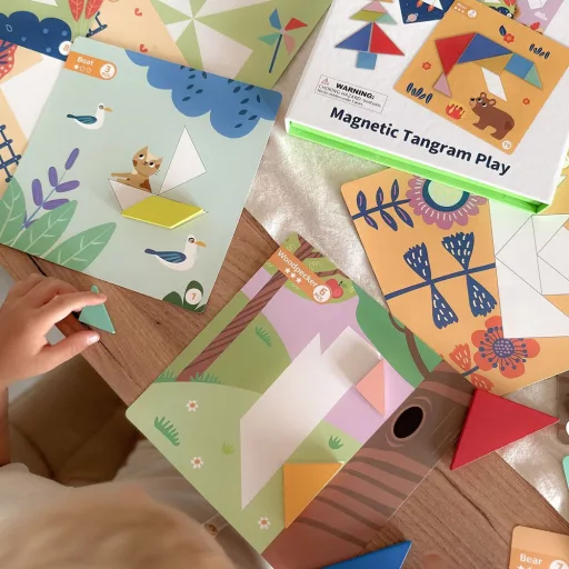 Tooky Toy tangram készlet 
