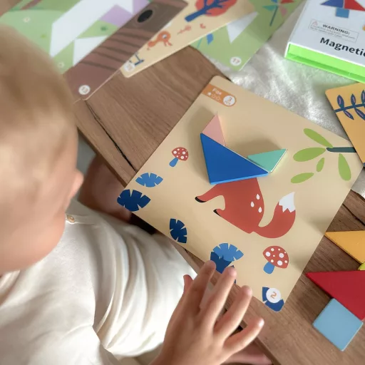 Tooky Toy tangram készlet 