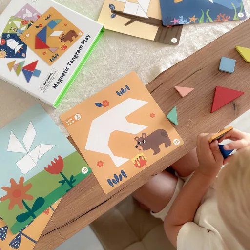 Tooky Toy tangram készlet 