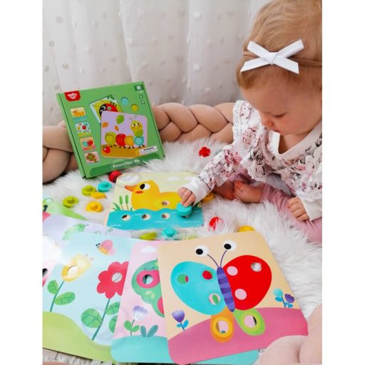 Tooky Toy puzzle készlet - színek tanulása