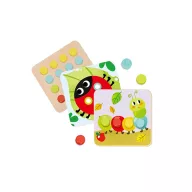 Tooky Toy puzzle készlet - színek tanulása