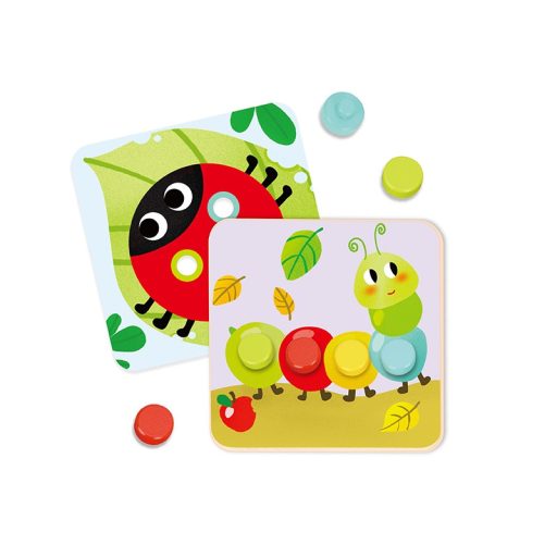 Tooky Toy puzzle készlet - színek tanulása