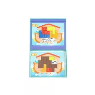 Tooky Toy Noé bárkája mágneses puzzle készlet