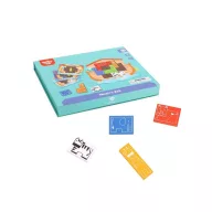 Tooky Toy Noé bárkája mágneses puzzle készlet