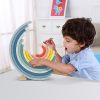 Tooky Toy fa montessori szivárványkirakó