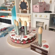 JátékTooky Toy fa születésnapi torta - 20  db-os készlet