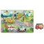 JátékTooky Toy magasított járműves puzzle