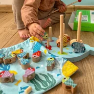 JátékTooky Toy 4 az 1-ben horgászos montesszori játék