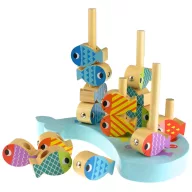JátékTooky Toy 4 az 1-ben horgászos montesszori játék