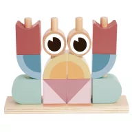   Tooky Toy 18 db-os montessori puzzle - fejlesztőjáték 2 éves kortól - feladatlapokkal