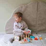   Tooky Toy 18 db-os montessori puzzle - fejlesztőjáték 2 éves kortól - feladatlapokkal