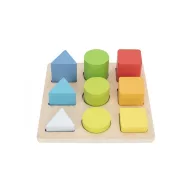 Tooky Toy geometriai formaillesztő játék