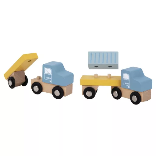 JátékTooky Toy fa kikötői daru készlet
