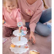 Tooky Toy  3 szintes tortaállvány kiegészítőkkel