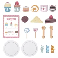 Tooky Toy  3 szintes tortaállvány kiegészítőkkel