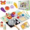 Tooky Toy  fa konyhapult  kiegészítőkkel