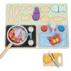 Tooky Toy  fa konyhapult  kiegészítőkkel
