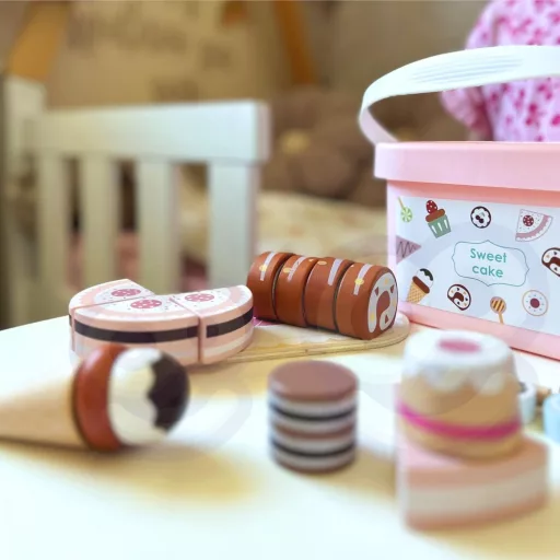 JátékTooky Toy szeletelhető süti készlet