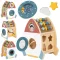 Tooky Toy multifunkciós tevékenységi rakéta - montessori