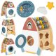 Tooky Toy multifunkciós tevékenységi rakéta - montessori