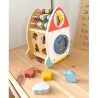 Tooky Toy multifunkciós tevékenységi rakéta - montessori