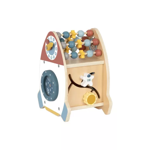 Tooky Toy multifunkciós tevékenységi rakéta - montessori