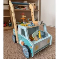 Tooky Toy barkácskészlet tologatós autóban