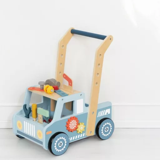 Tooky Toy barkácskészlet tologatós autóban