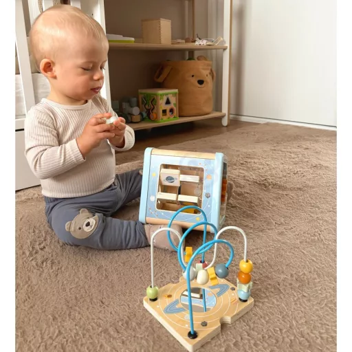 Tooky Toy multifunkciós tevékenységi kocka