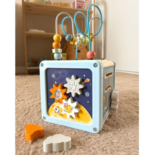 Tooky Toy multifunkciós tevékenységi kocka
