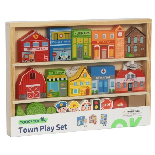 JátékTooky Toy város és kiegészítői figurák