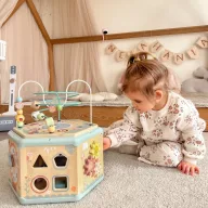 Tooky Toy XL montessori, multifunkciós aktív kocka