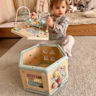 Tooky Toy XL montessori, multifunkciós aktív kocka