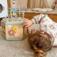 Tooky Toy XL montessori, multifunkciós aktív kocka