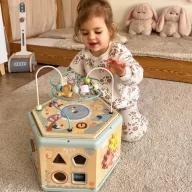 Tooky Toy XL montessori, multifunkciós aktív kocka