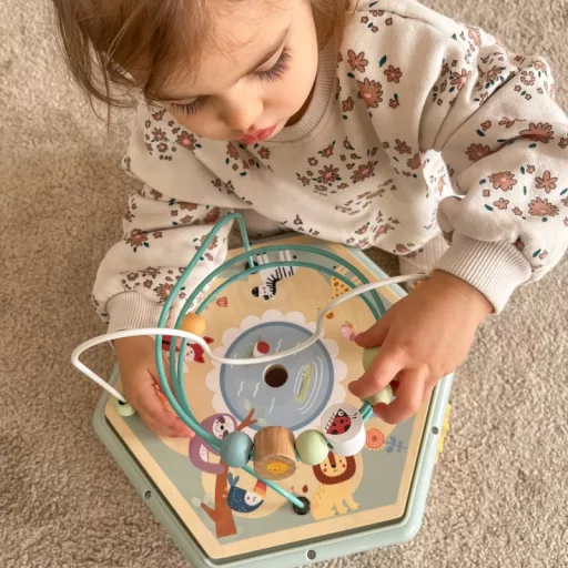 Tooky Toy XL montessori, multifunkciós aktív kocka