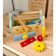 Tooky Toy szerszámosláda 18 kiegészítővel