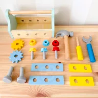 Tooky Toy szerszámosláda 18 kiegészítővel