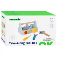 Tooky Toy szerszámosláda 18 kiegészítővel