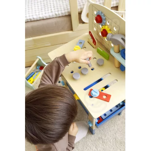 JátékTooky Toy fa barkácsasztal