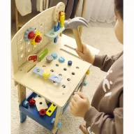 JátékTooky Toy fa barkácsasztal