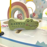 JátékTooky Toy erdei labirintus golyóvezető - fa motorikus fejlesztőjáték 
