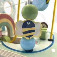 JátékTooky Toy erdei labirintus golyóvezető - fa motorikus fejlesztőjáték 