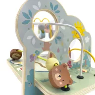 JátékTooky Toy erdei labirintus golyóvezető - fa motorikus fejlesztőjáték 