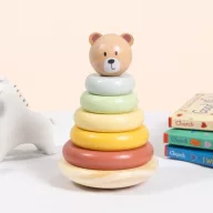 Tooky Toy macis szenzoros montessori torony