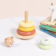 Tooky Toy macis szenzoros montessori torony