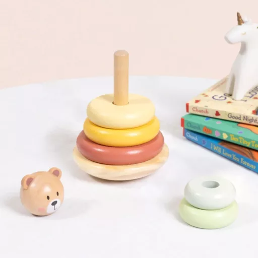 Tooky Toy macis szenzoros montessori torony