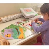 Tooky Toy tűzős puzzle készlet